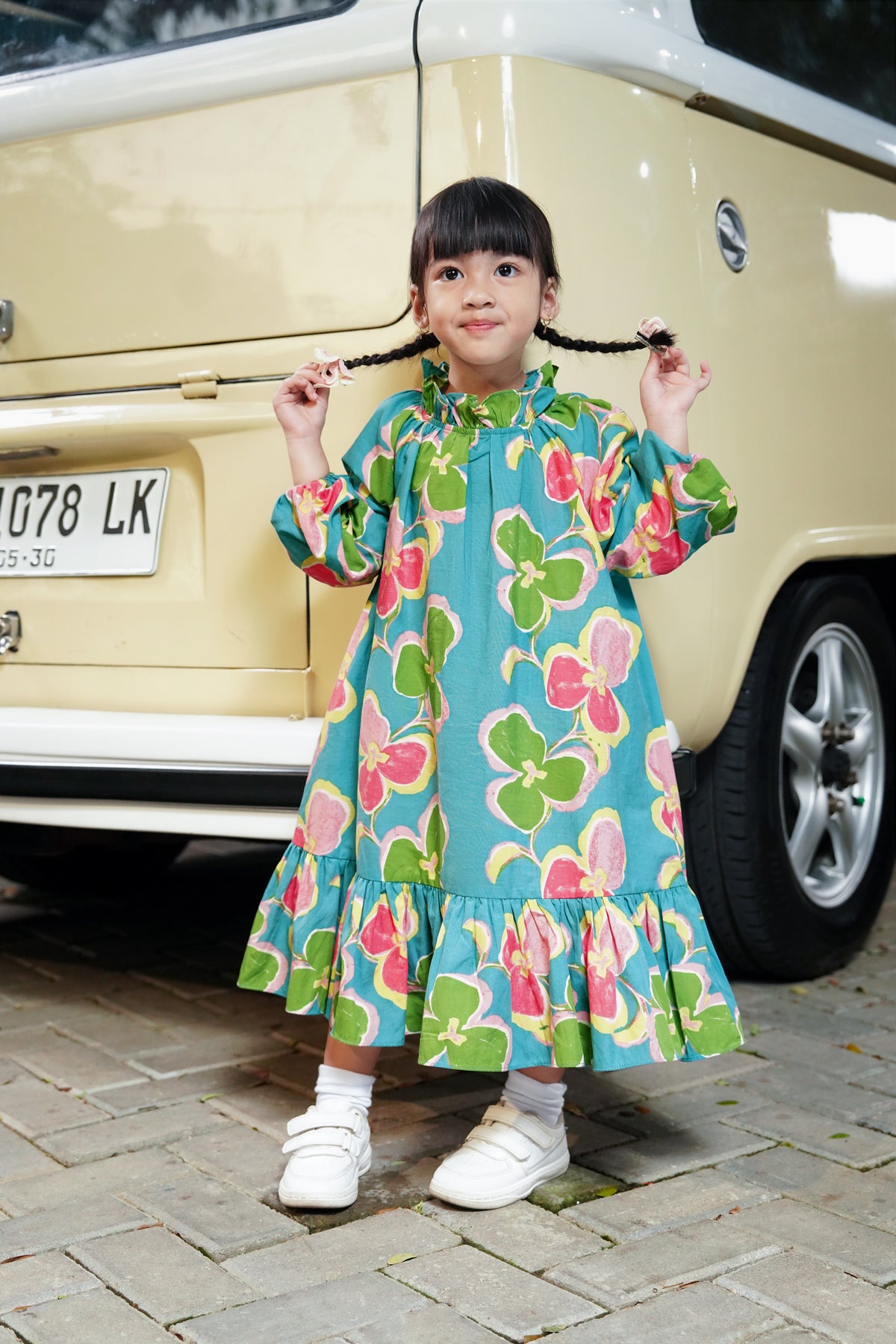 Mirae Kids Dress - Carribean