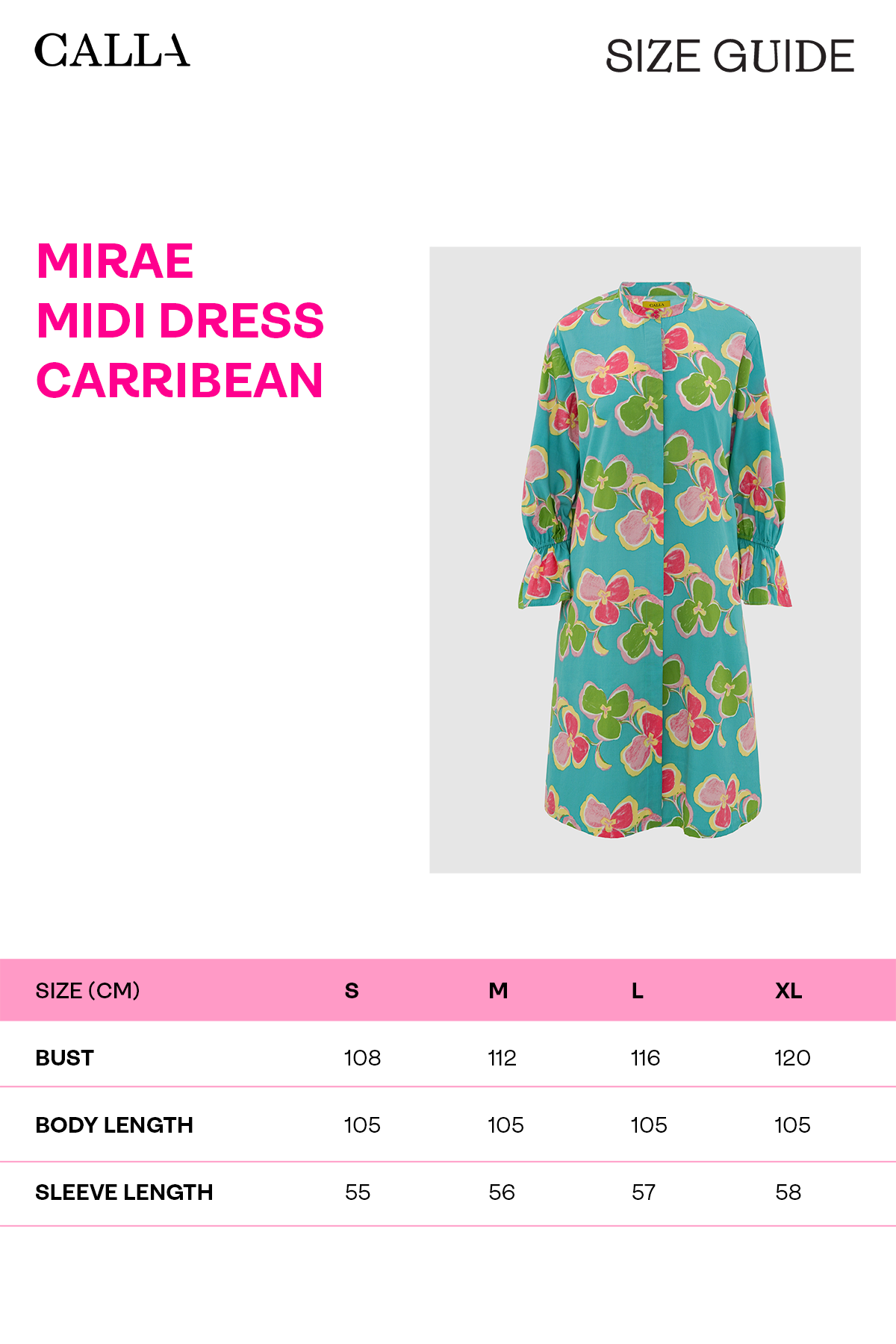 Mirae Midi Dress - Carribean