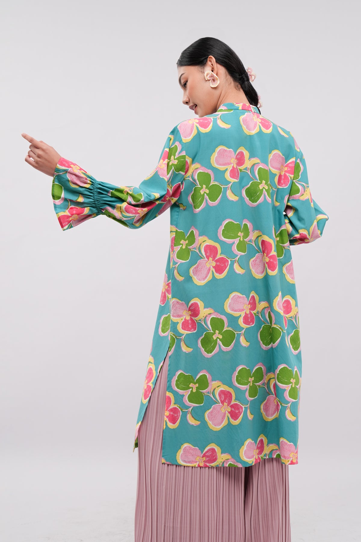 Mirae Midi Dress - Carribean