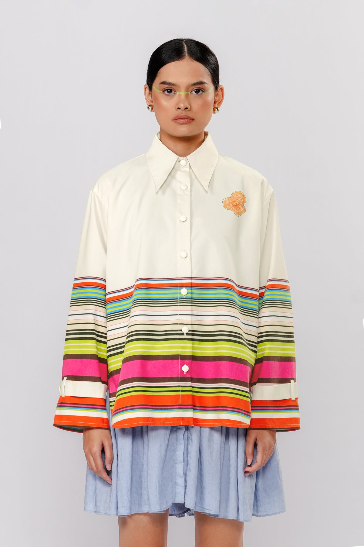 Misty Basic Shirt - Vermillion