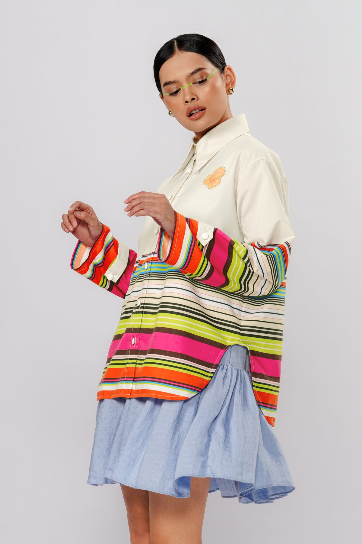 Misty Basic Shirt - Vermillion