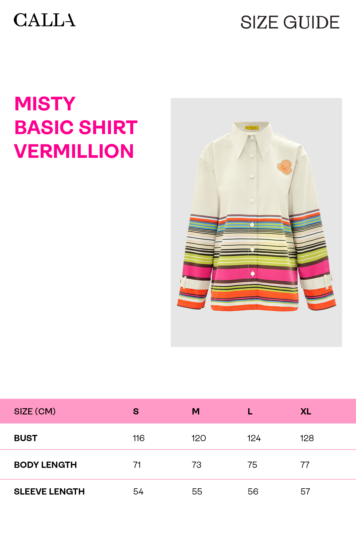 Misty Basic Shirt - Vermillion
