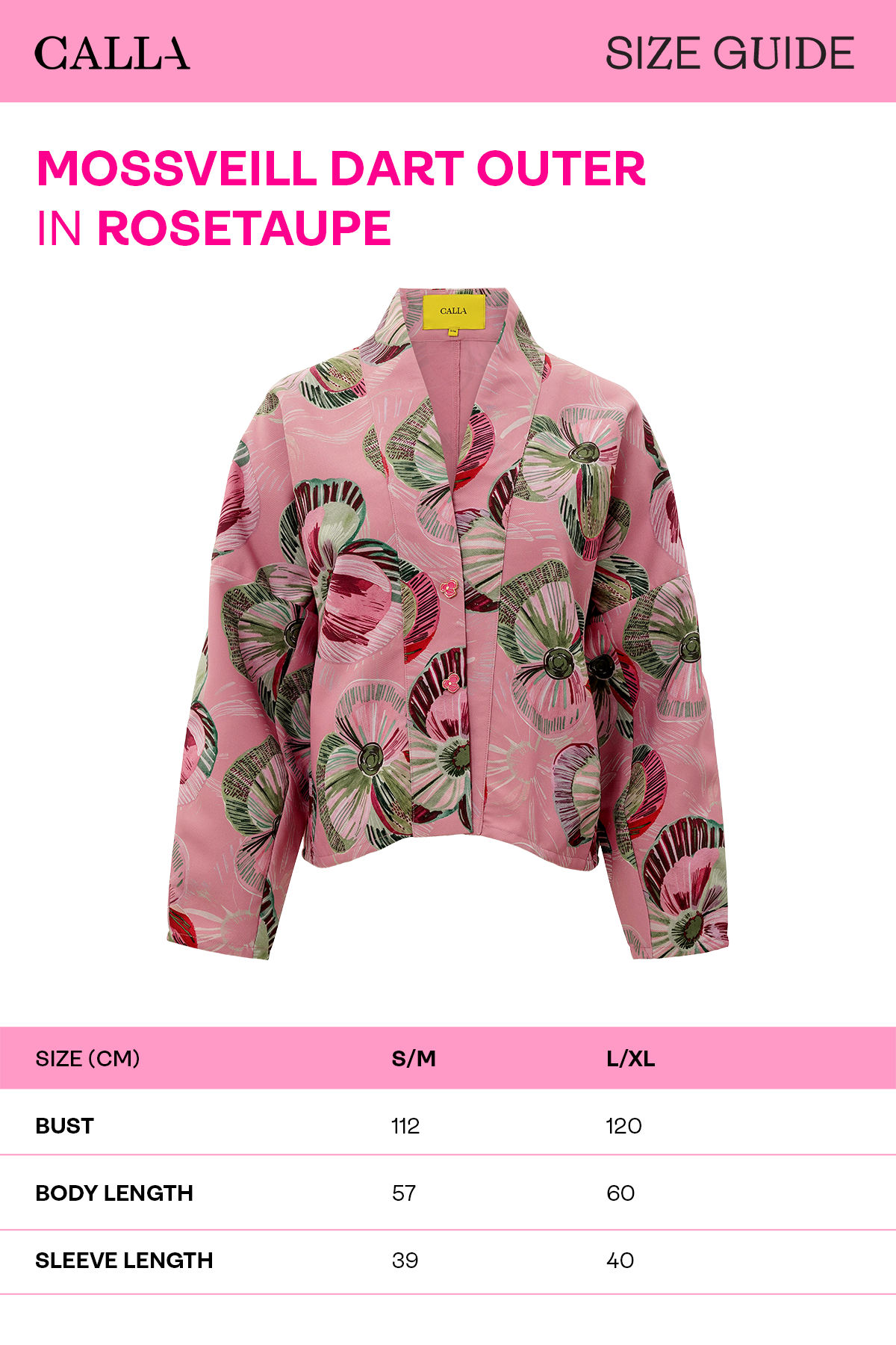 Mossveil Dart Outer - Rosetaupe