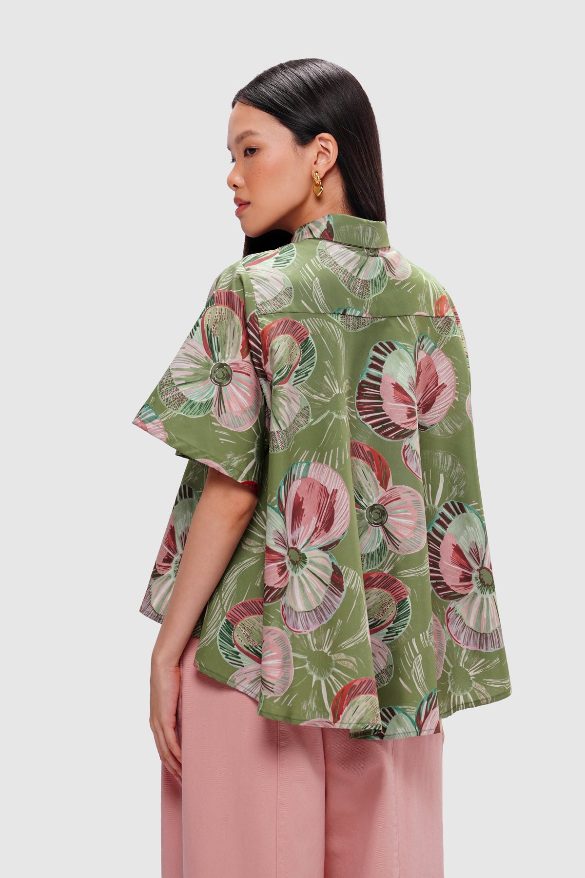 Mossveil Short Shirt - Cypress