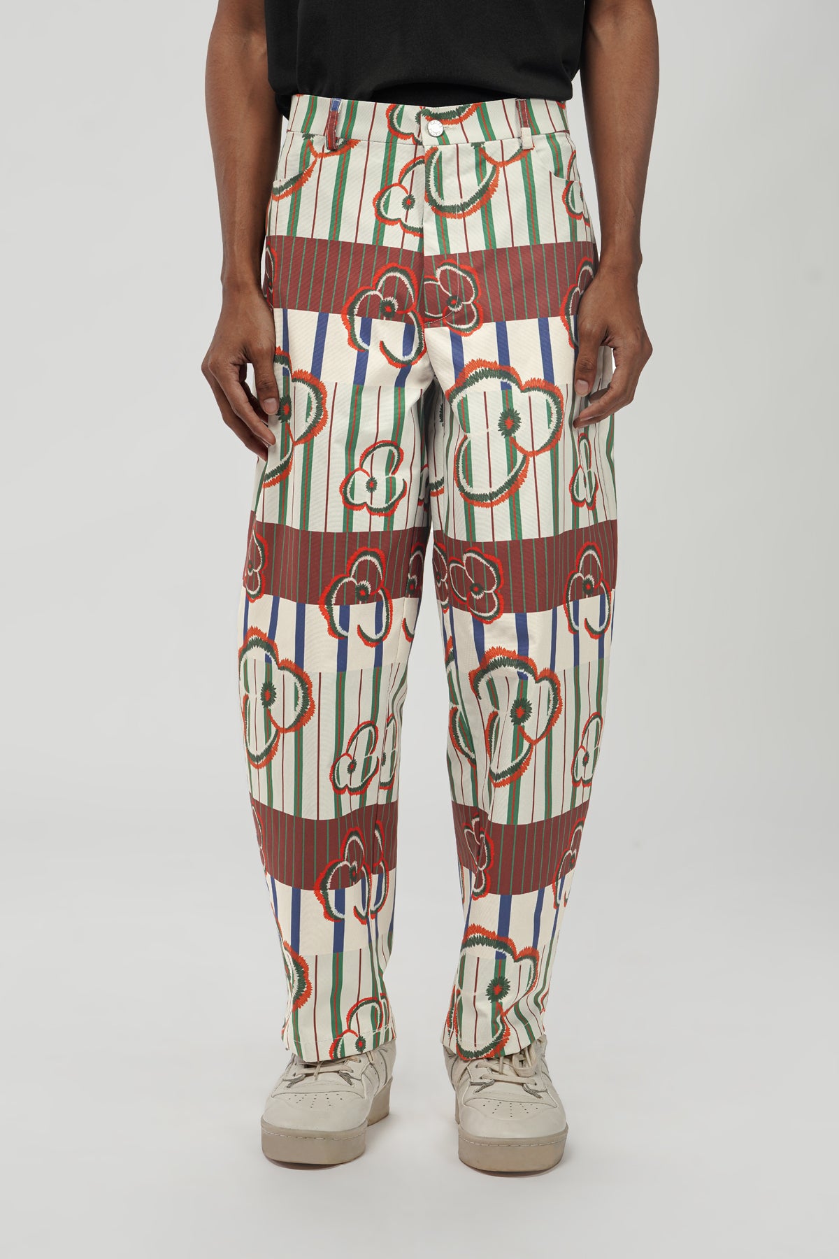 Megan Barrel Pants - Autumn Brick