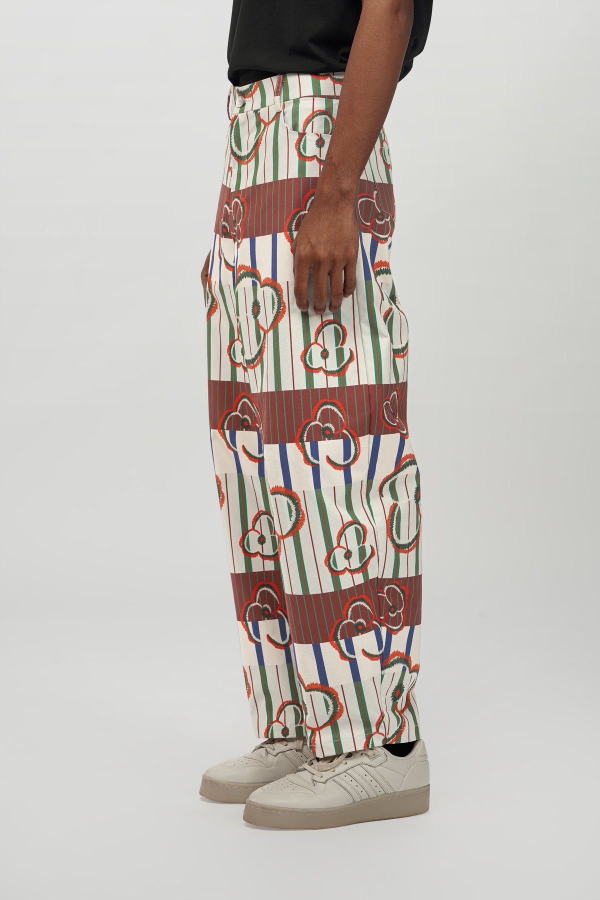 Megan Barrel Pants - Autumn Brick