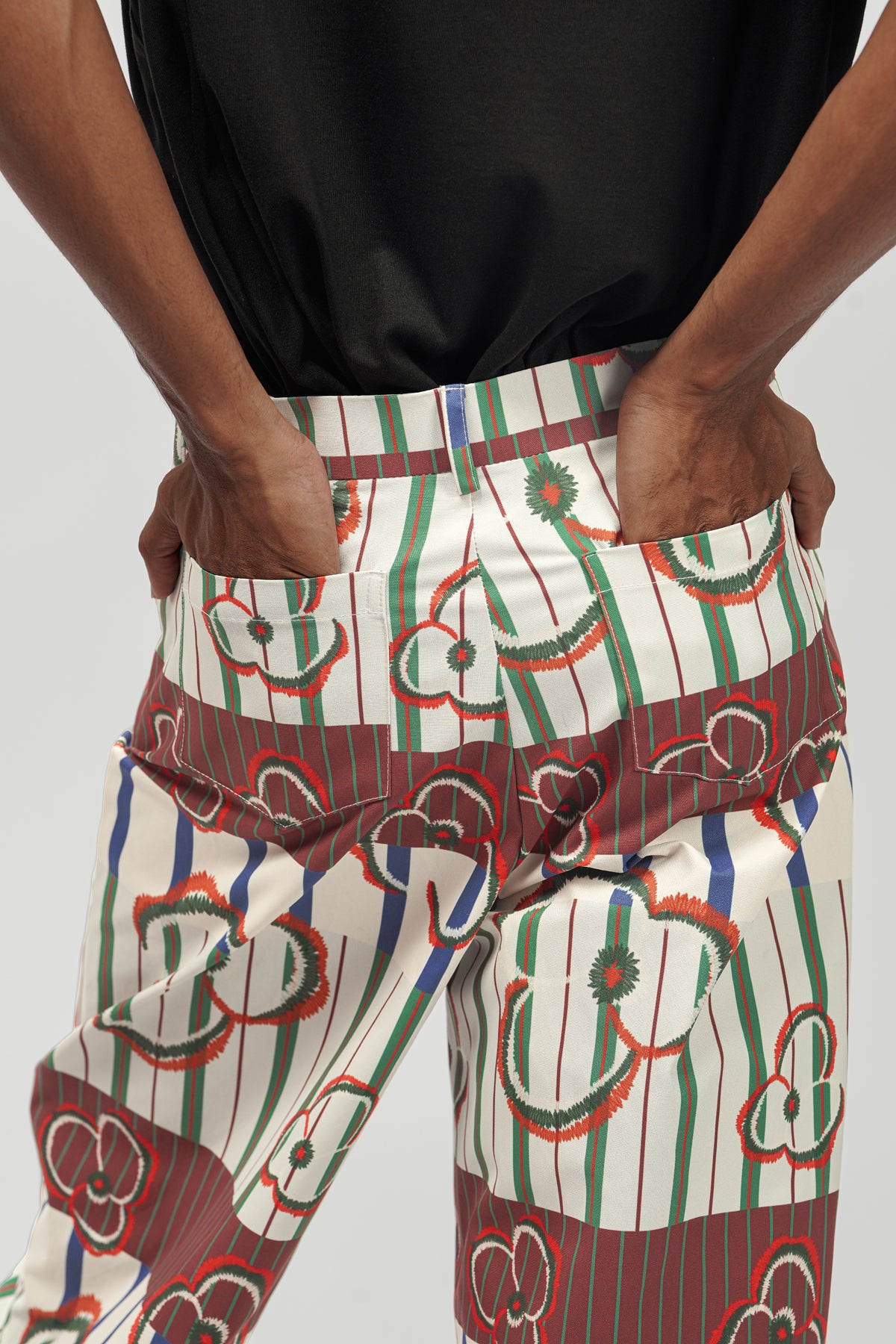 Megan Barrel Pants - Autumn Brick