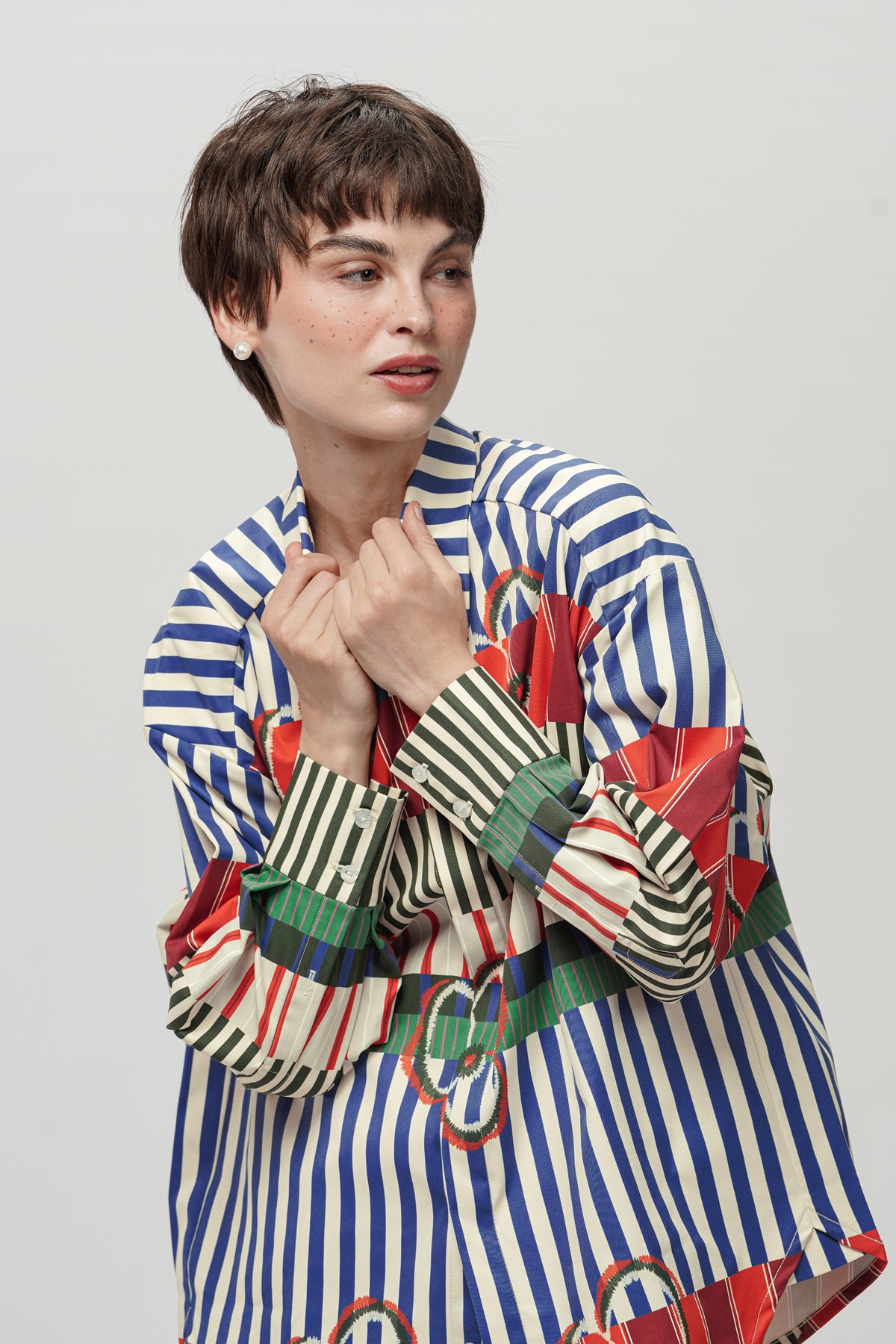 Megan Basic Shirt - Autumn Brick