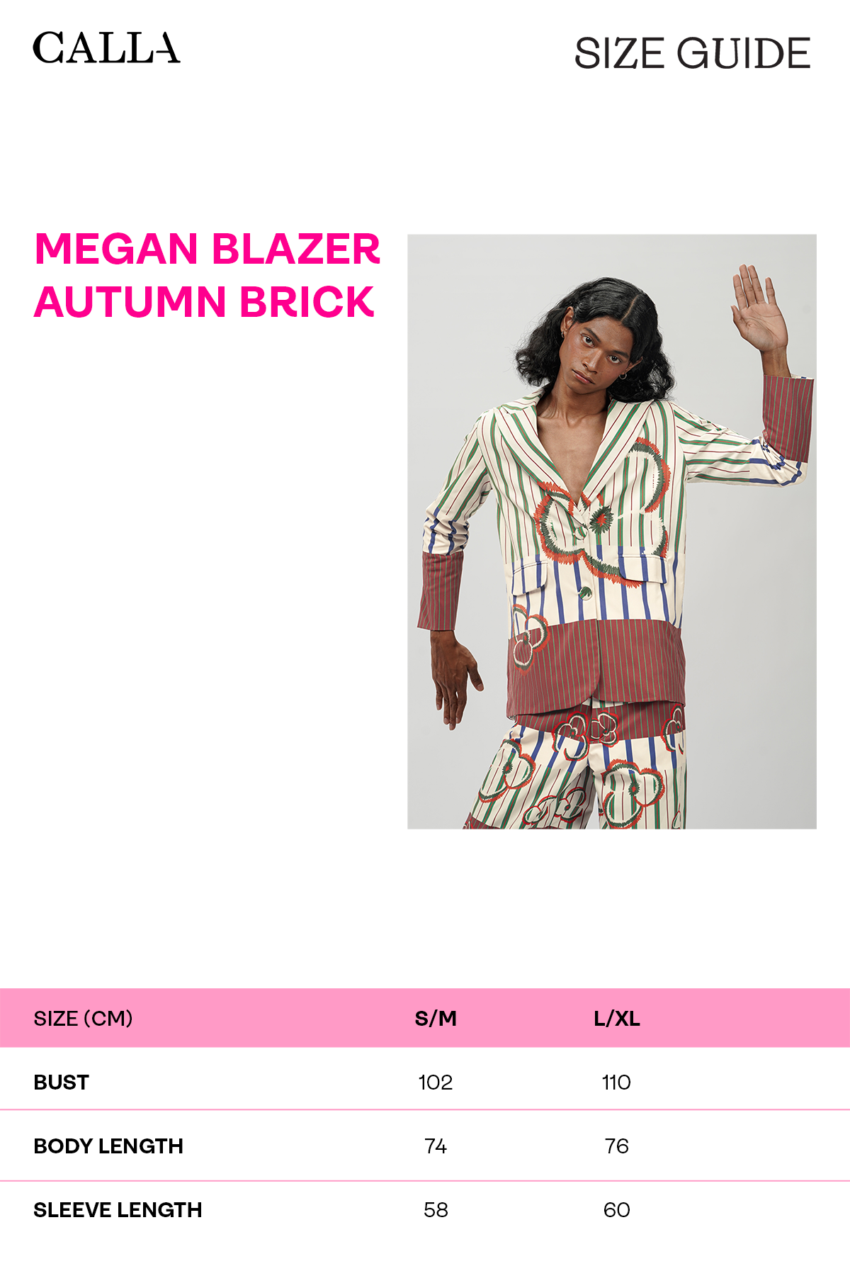 Megan Blazer - Autumn Brick