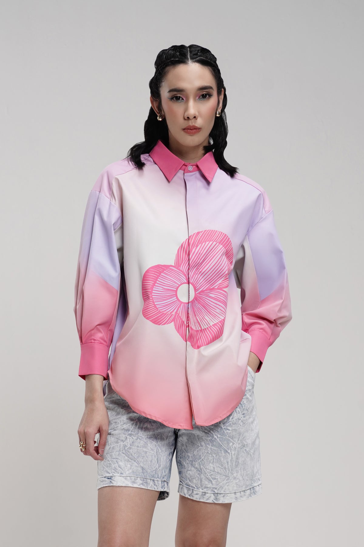 Milly Long Shirt - Multicolor