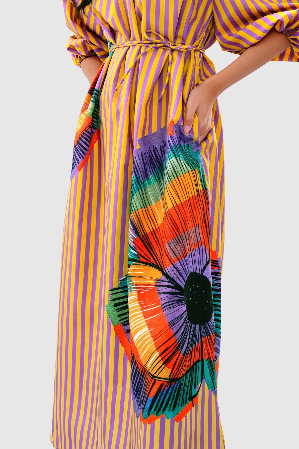 Mimosa Puffy Dress - Spectra