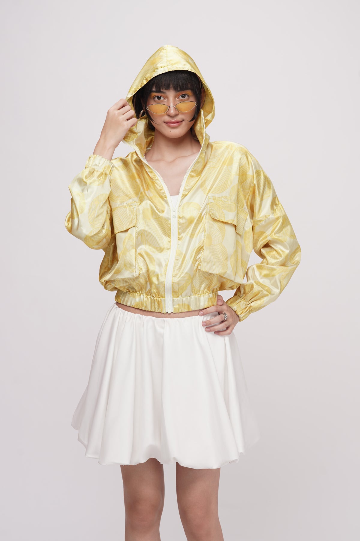 Mora Crop Jacket - Yell-o