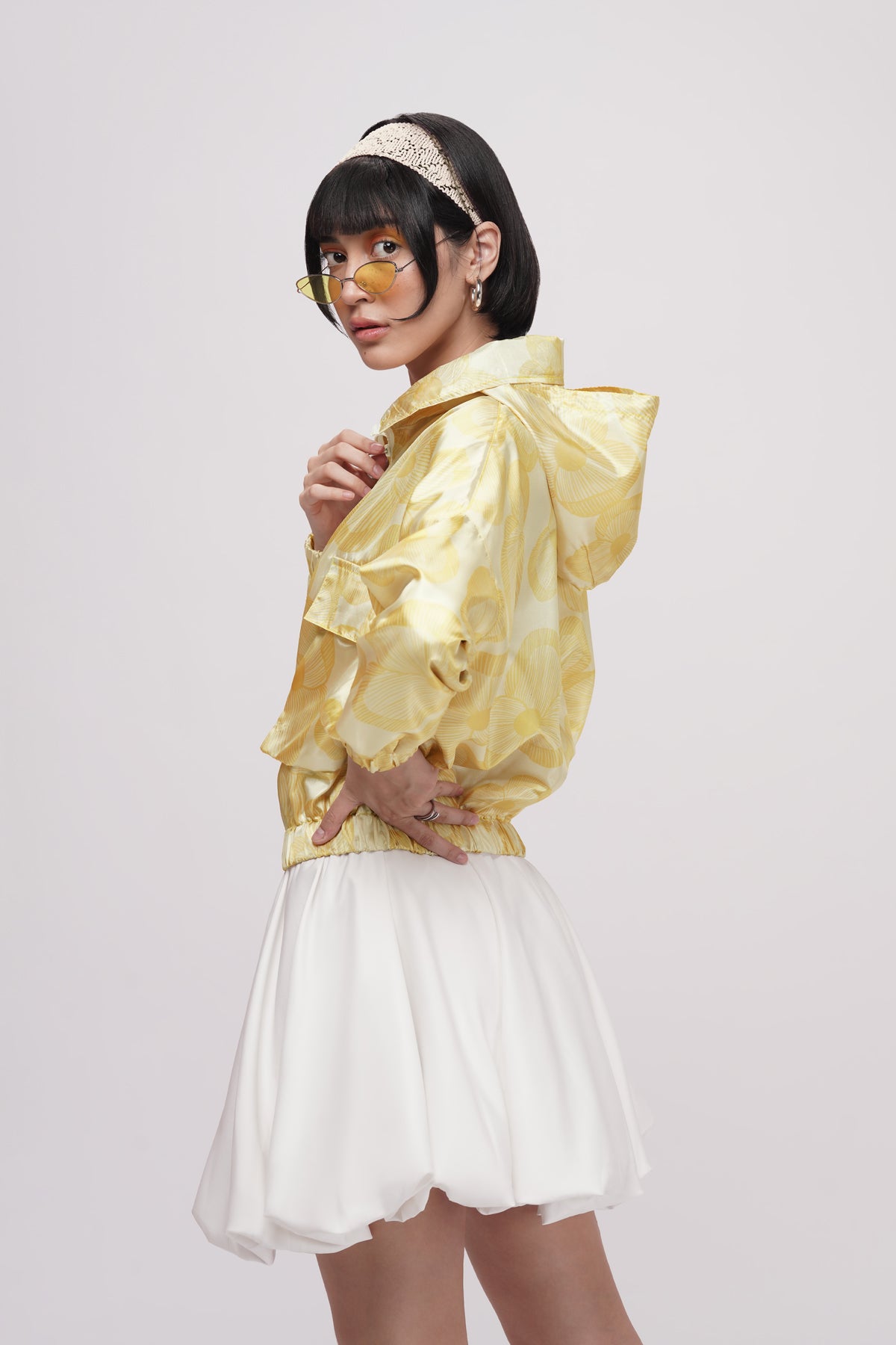 Mora Crop Jacket - Yell-o