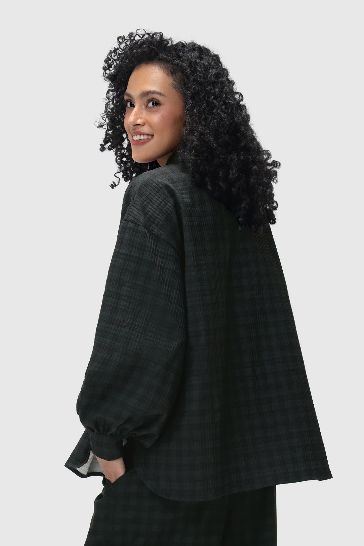 Noir Pansy Shirt - Lush