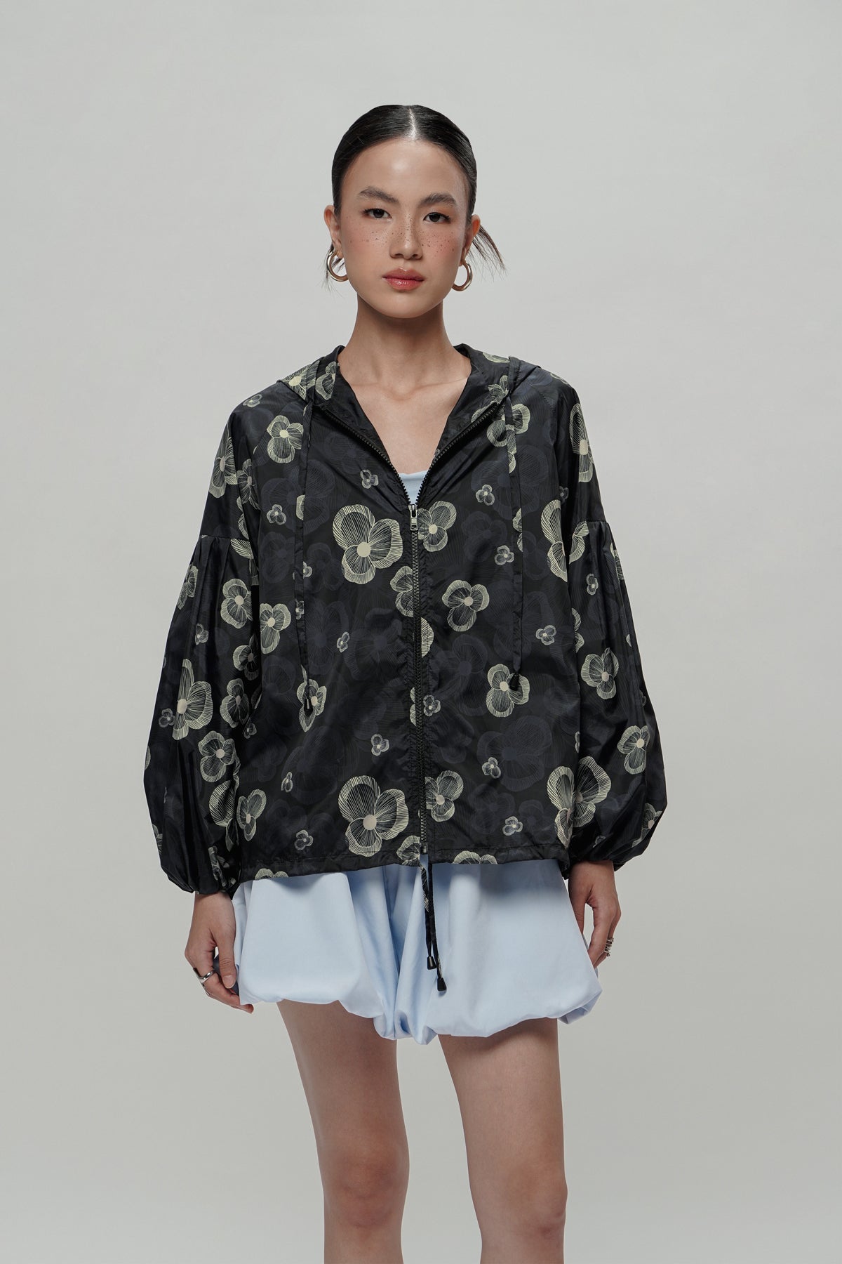 Naomi Hooded Jacket - Phantom