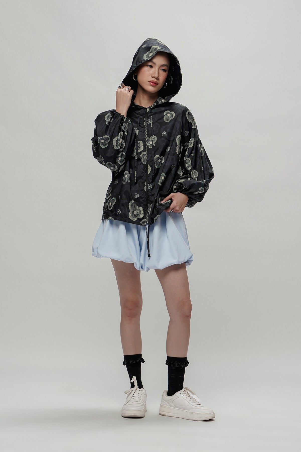 Naomi Hooded Jacket - Phantom