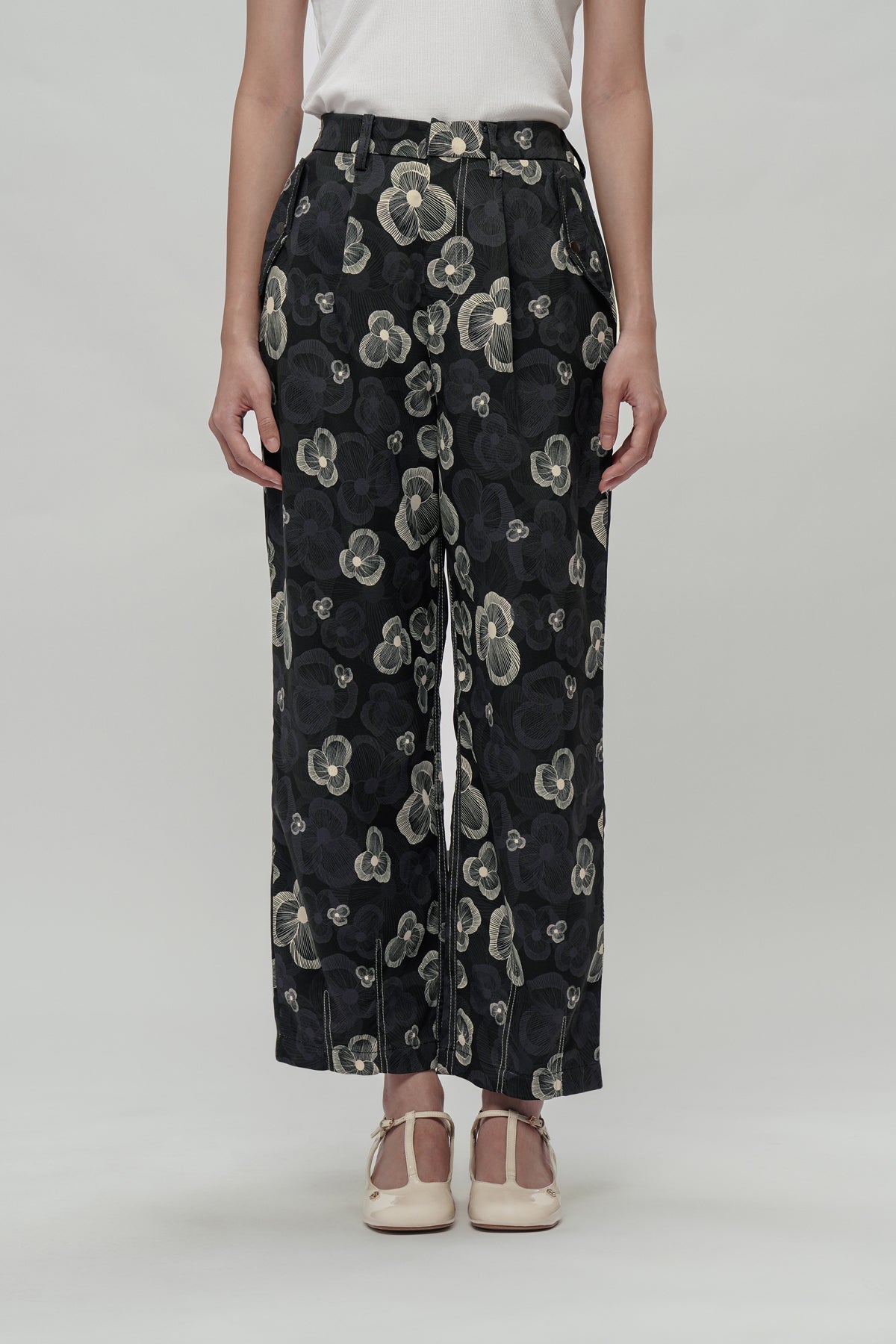 Naomi Tapered Pants - Phantom