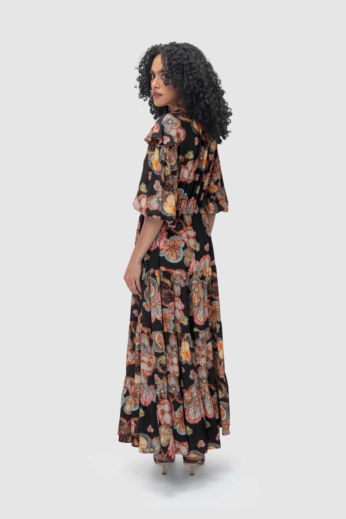 Nerine Tiered Dress - Dash