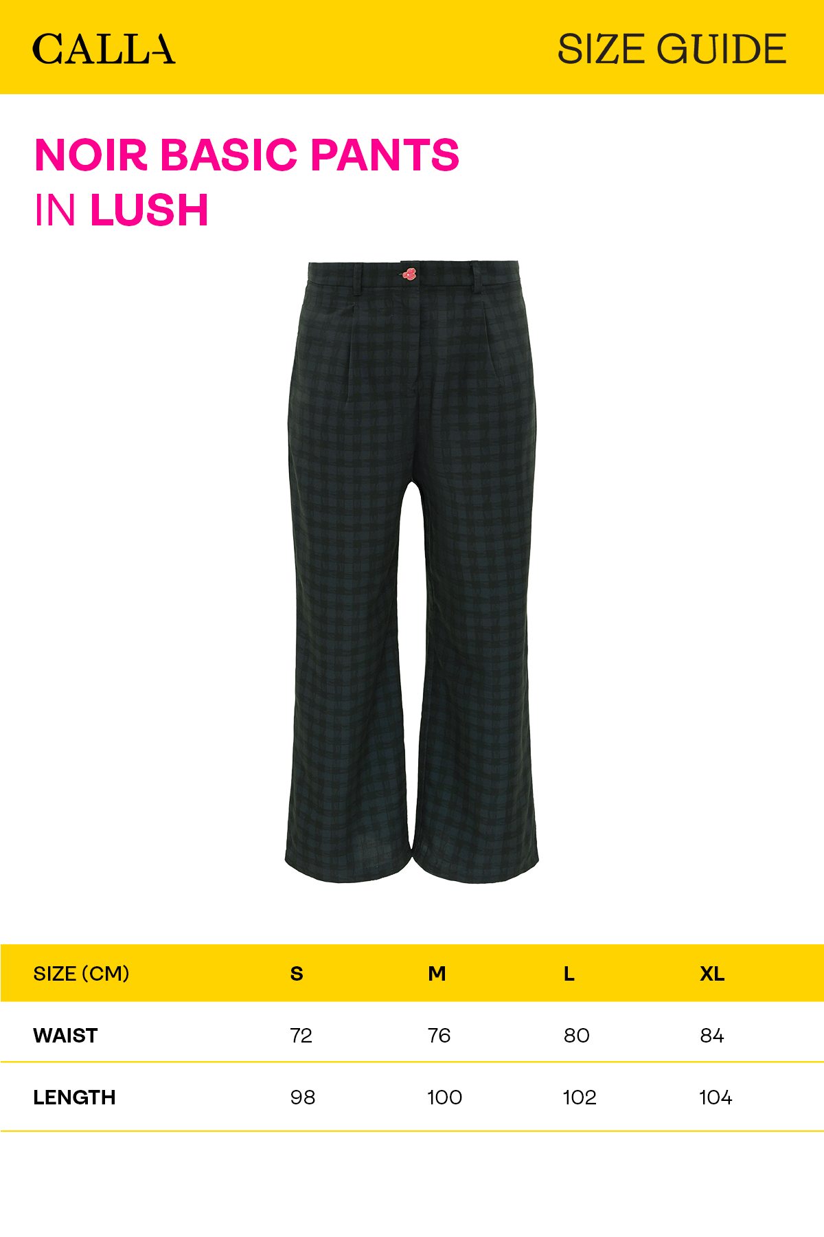Noir Basic Pants - Lush