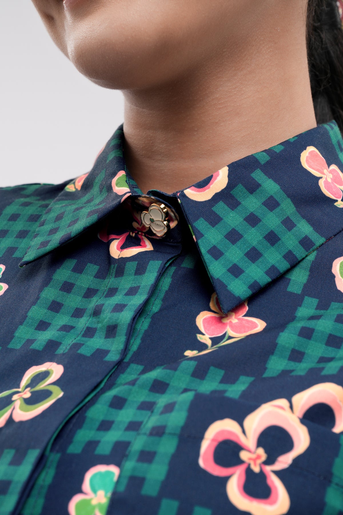 Orelle Crop Shirt - Blume