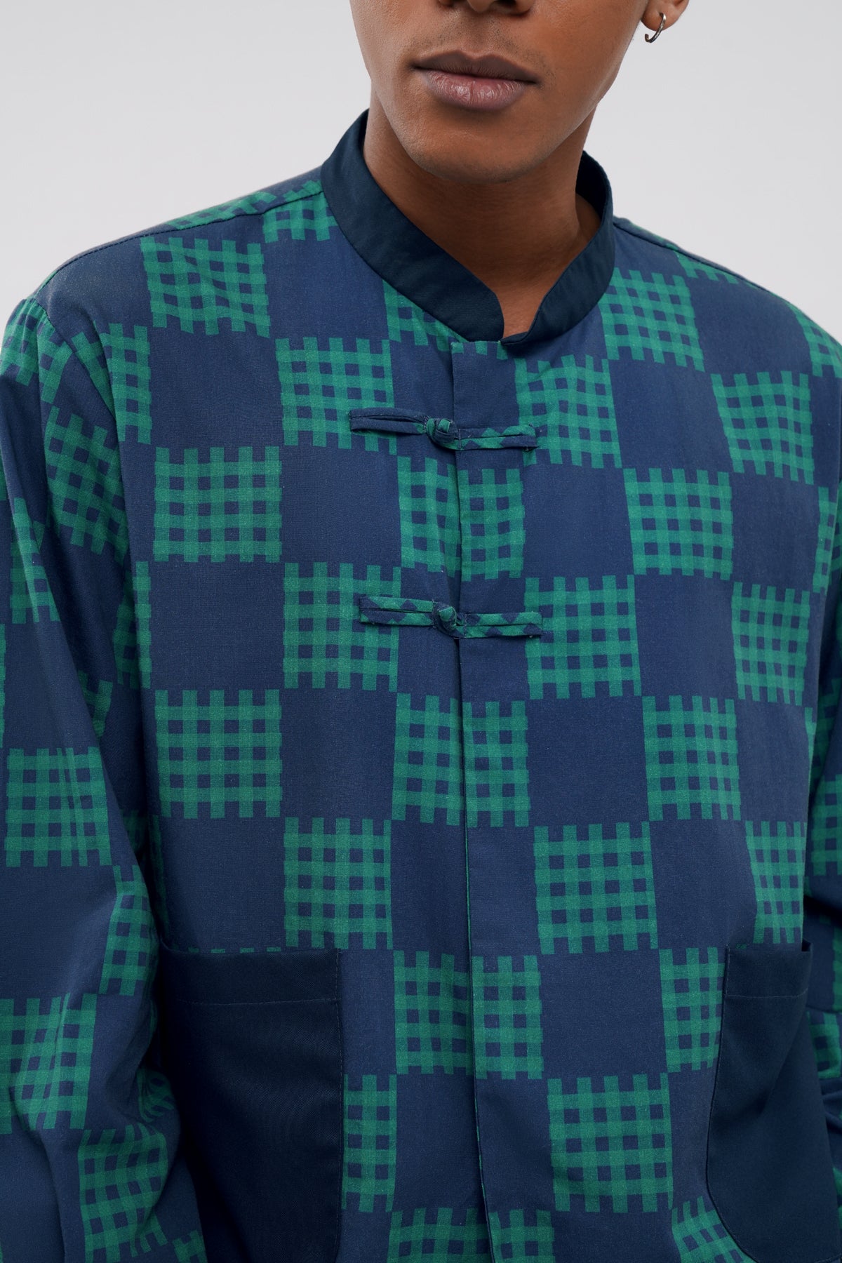 Orion Mandarin Shirt - Blume