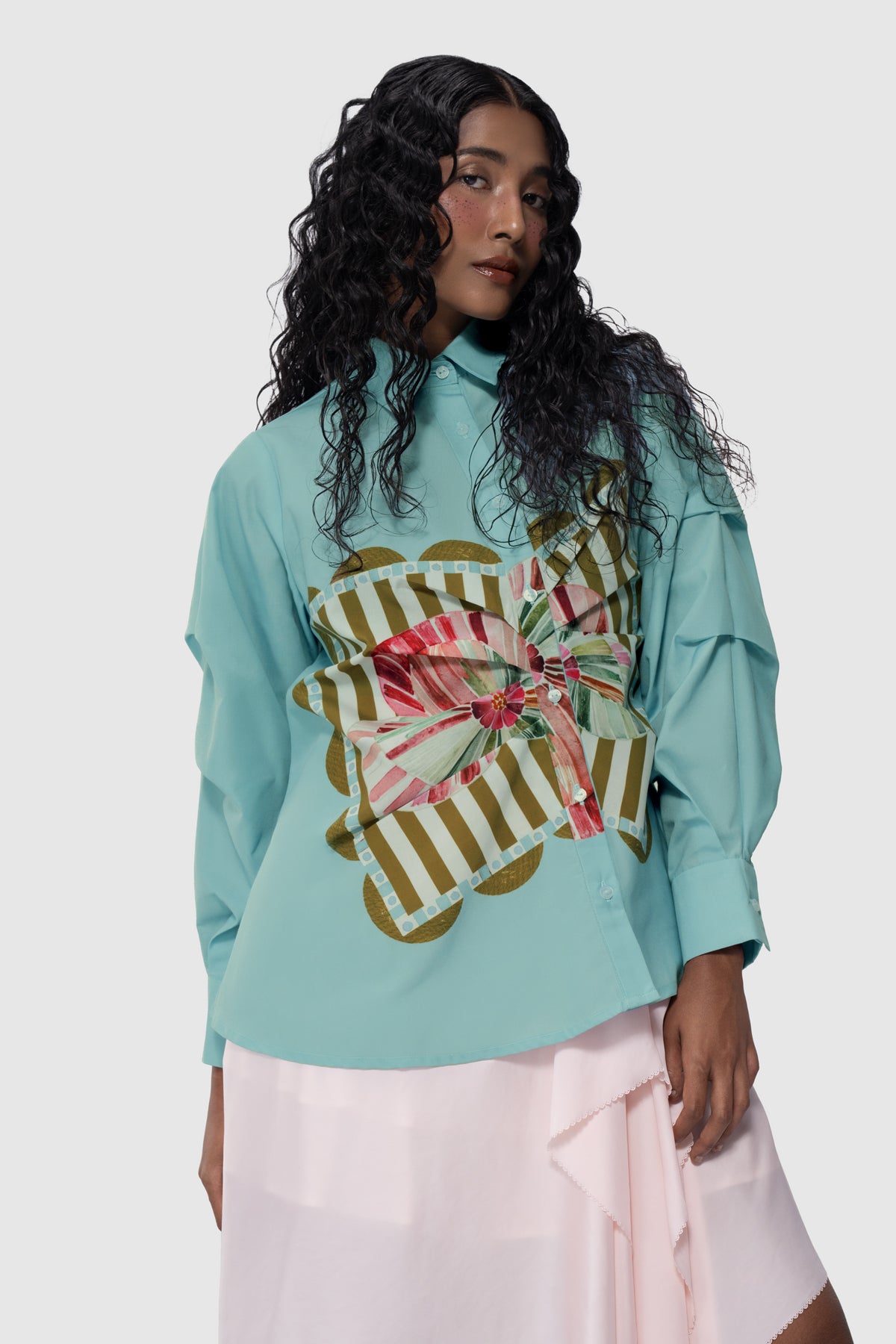 Orn Wrapped Shirt - Tosca