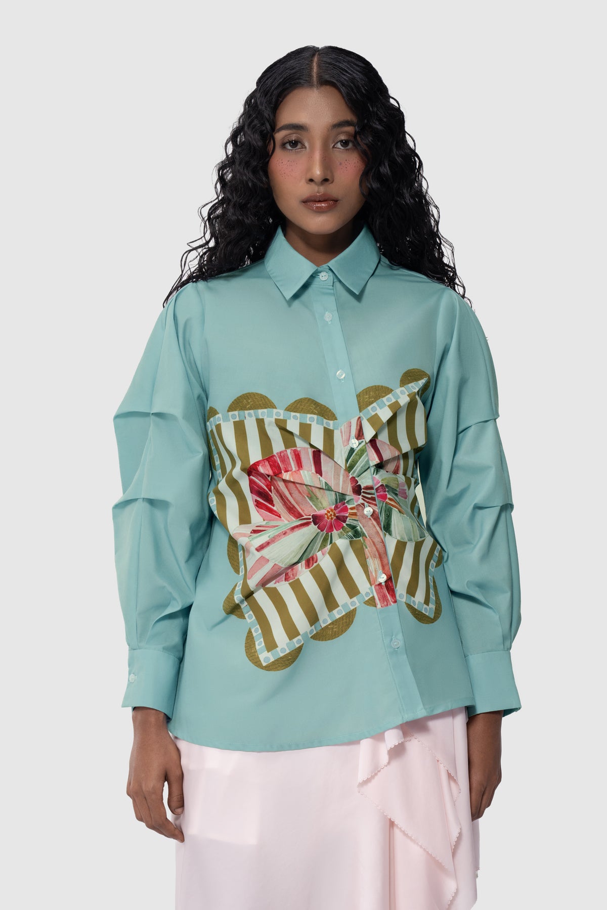 Orn Wrapped Shirt - Tosca