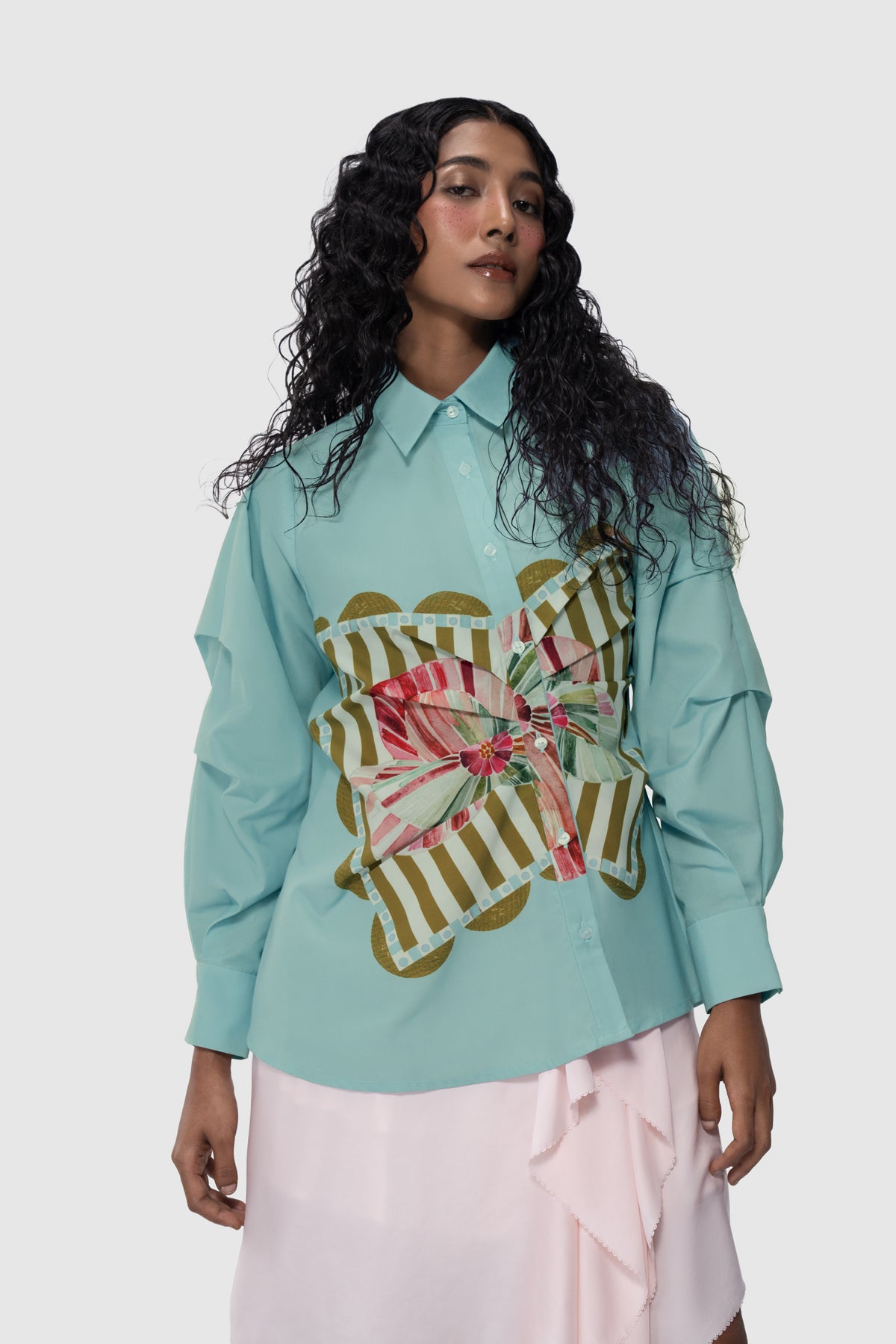Orn Wrapped Shirt - Tosca