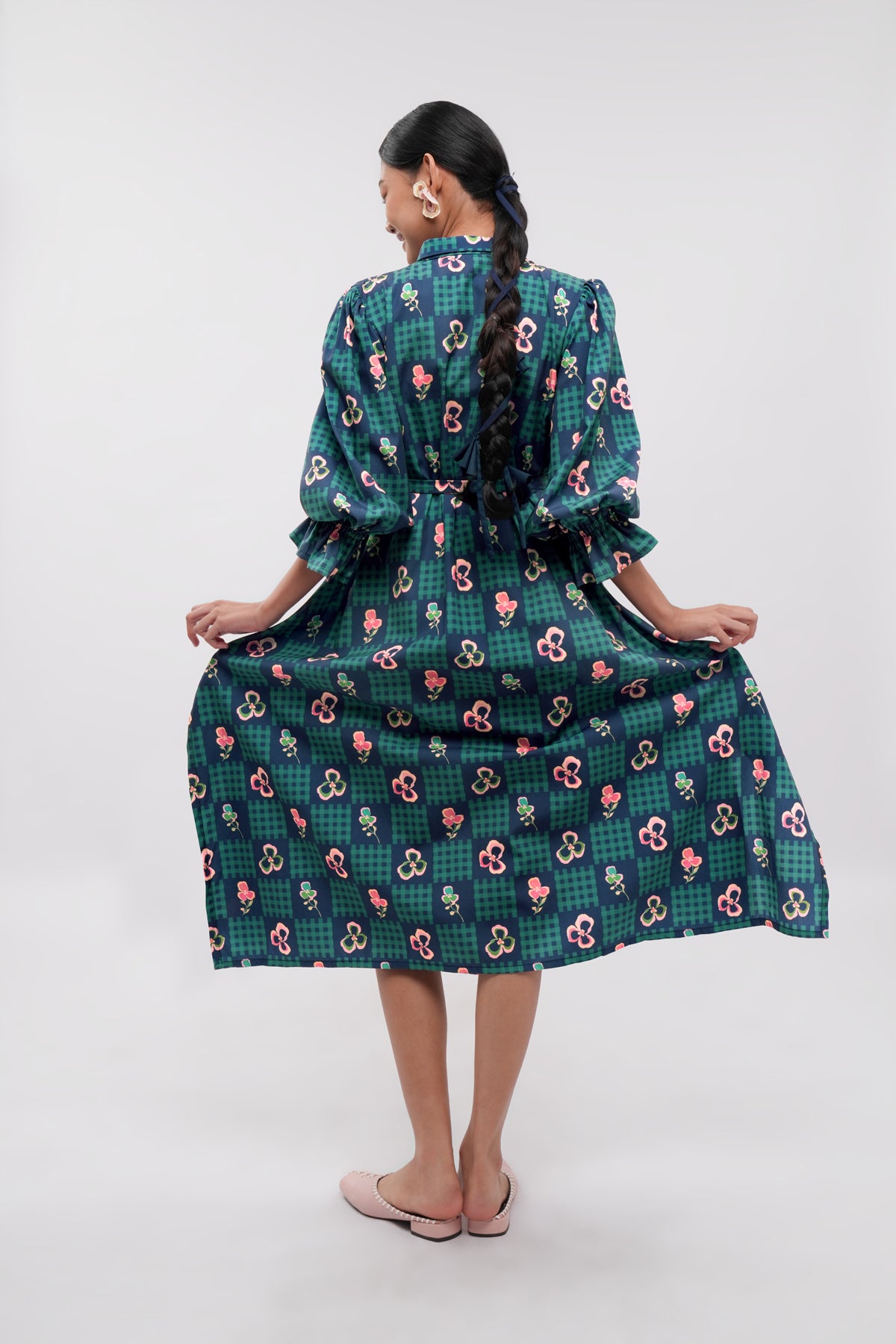 Orelle Handkerchief Dress - Blume