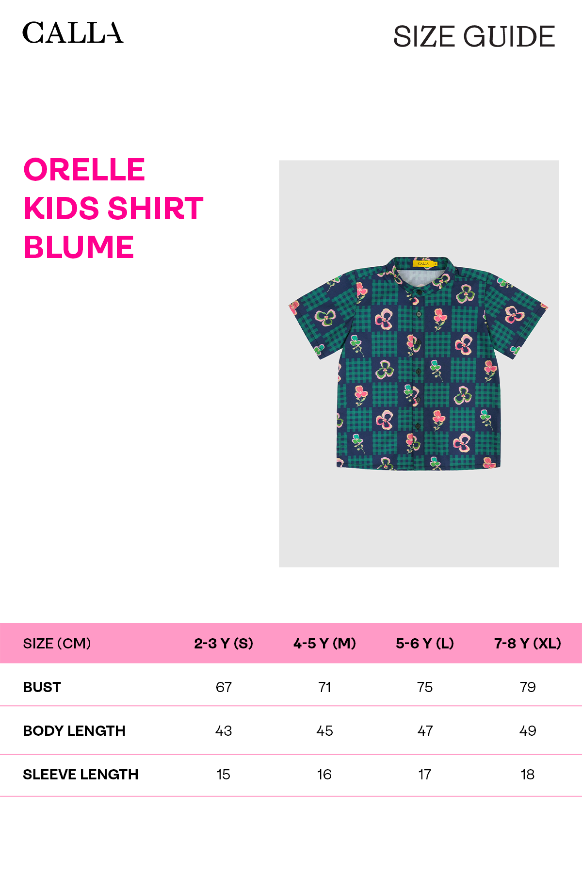 Orelle Kids Shirt - Blume