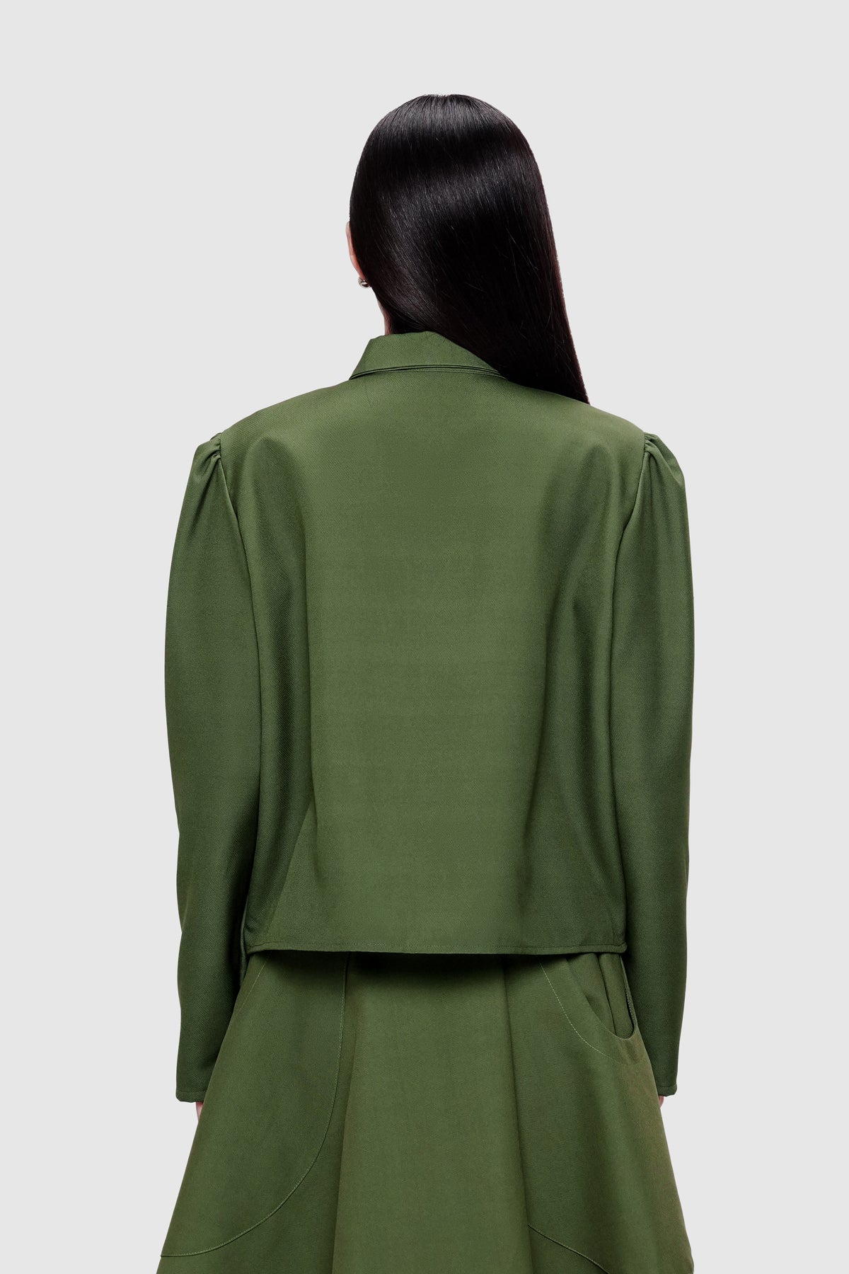 Pansy Work Shirt - Cypress