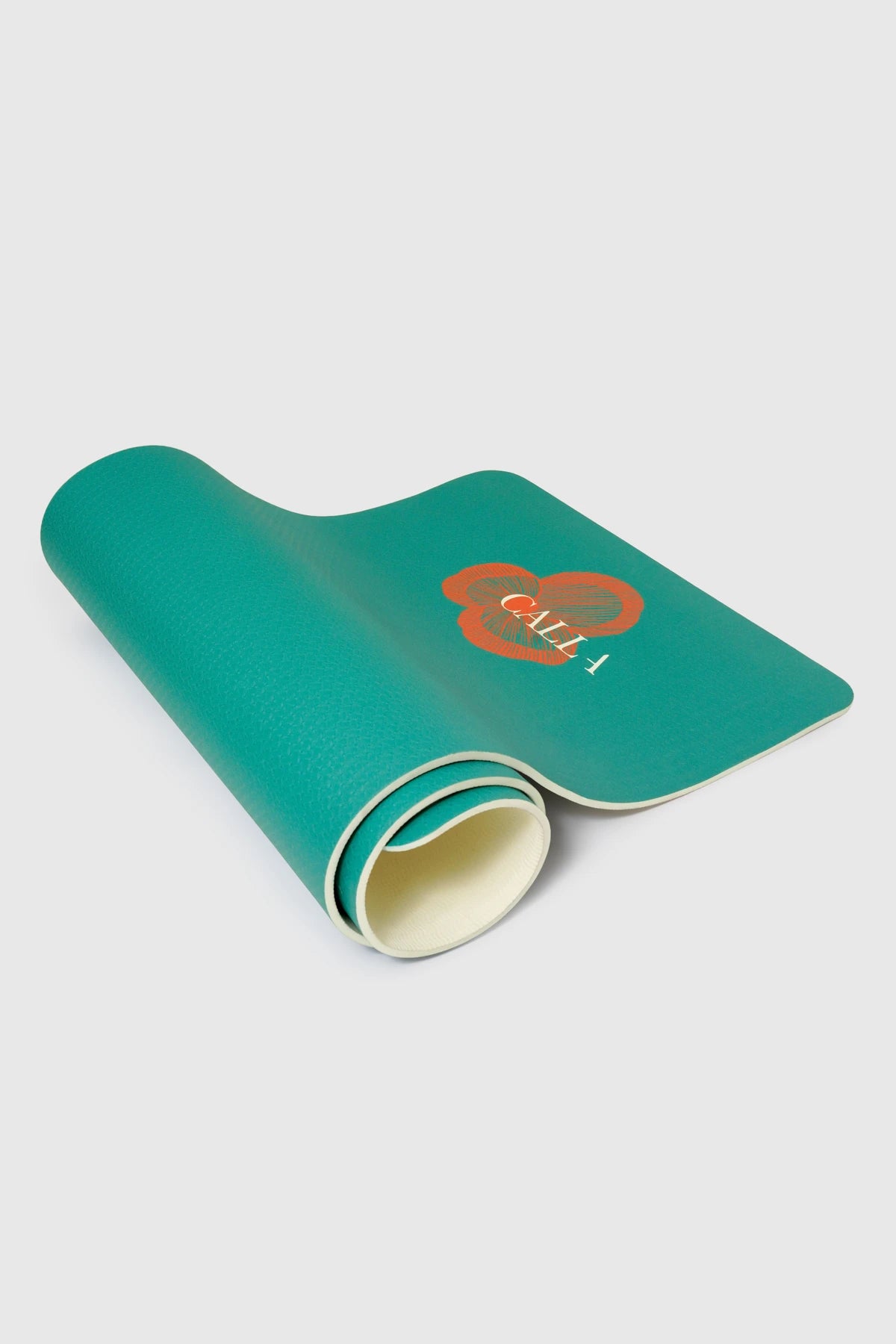AS-IS Pansy Yoga Mat - Teal