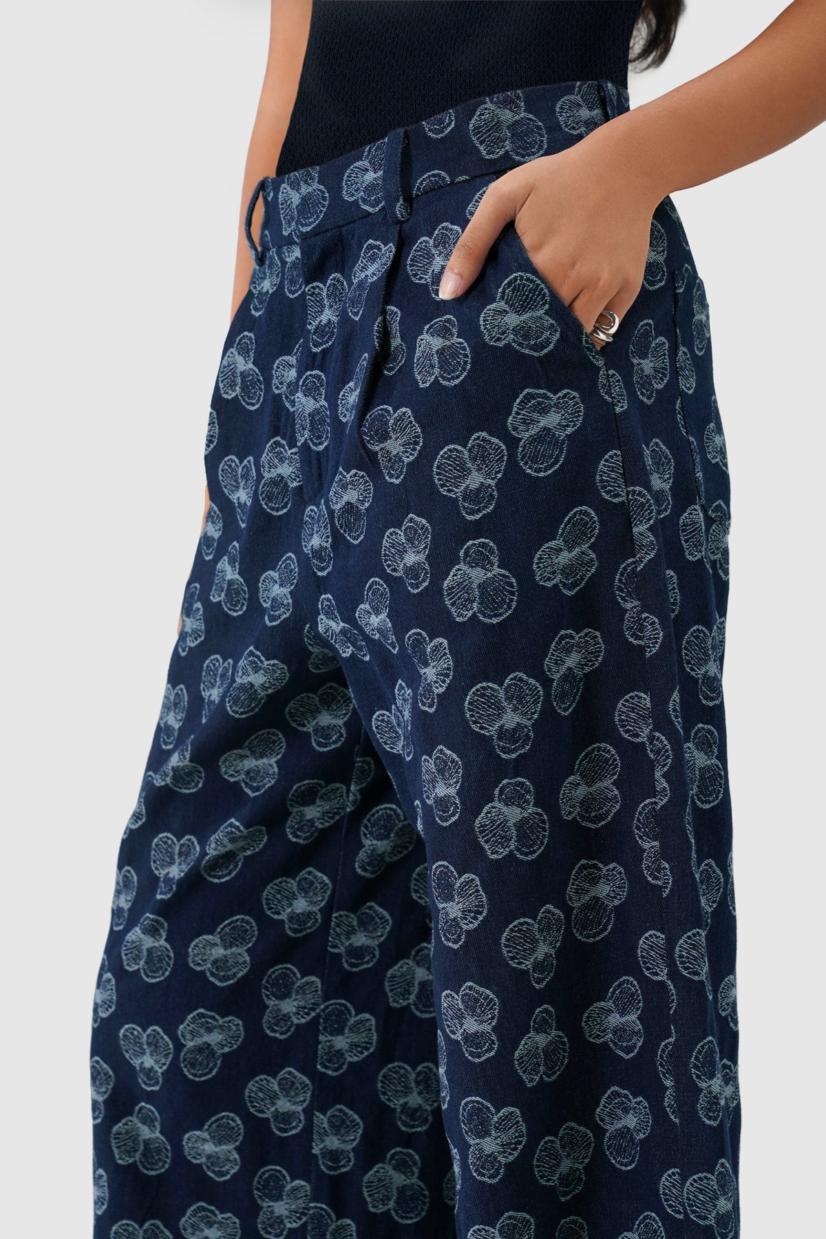 Paula Long Pants - Indigo