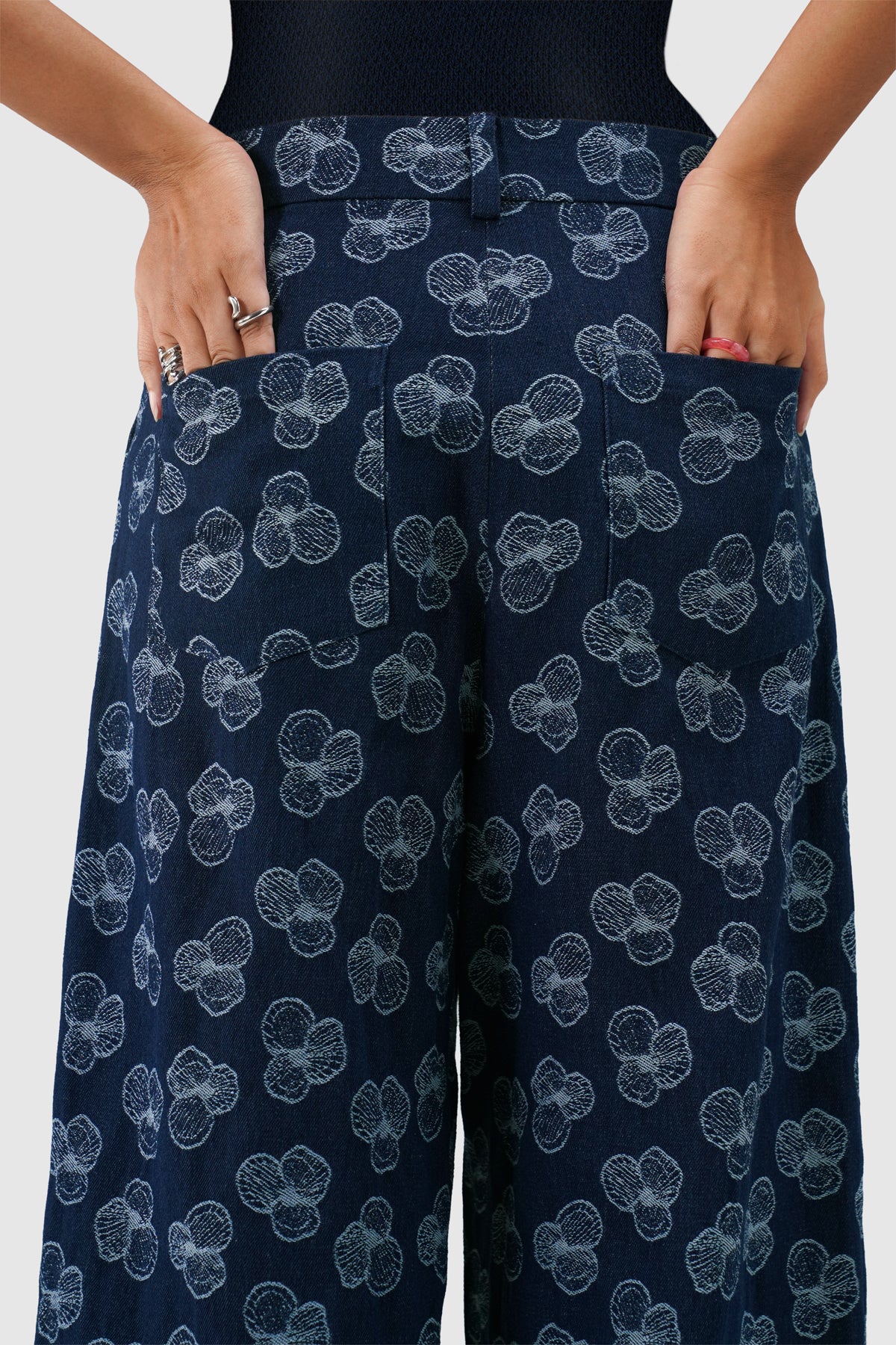Paula Long Pants - Indigo