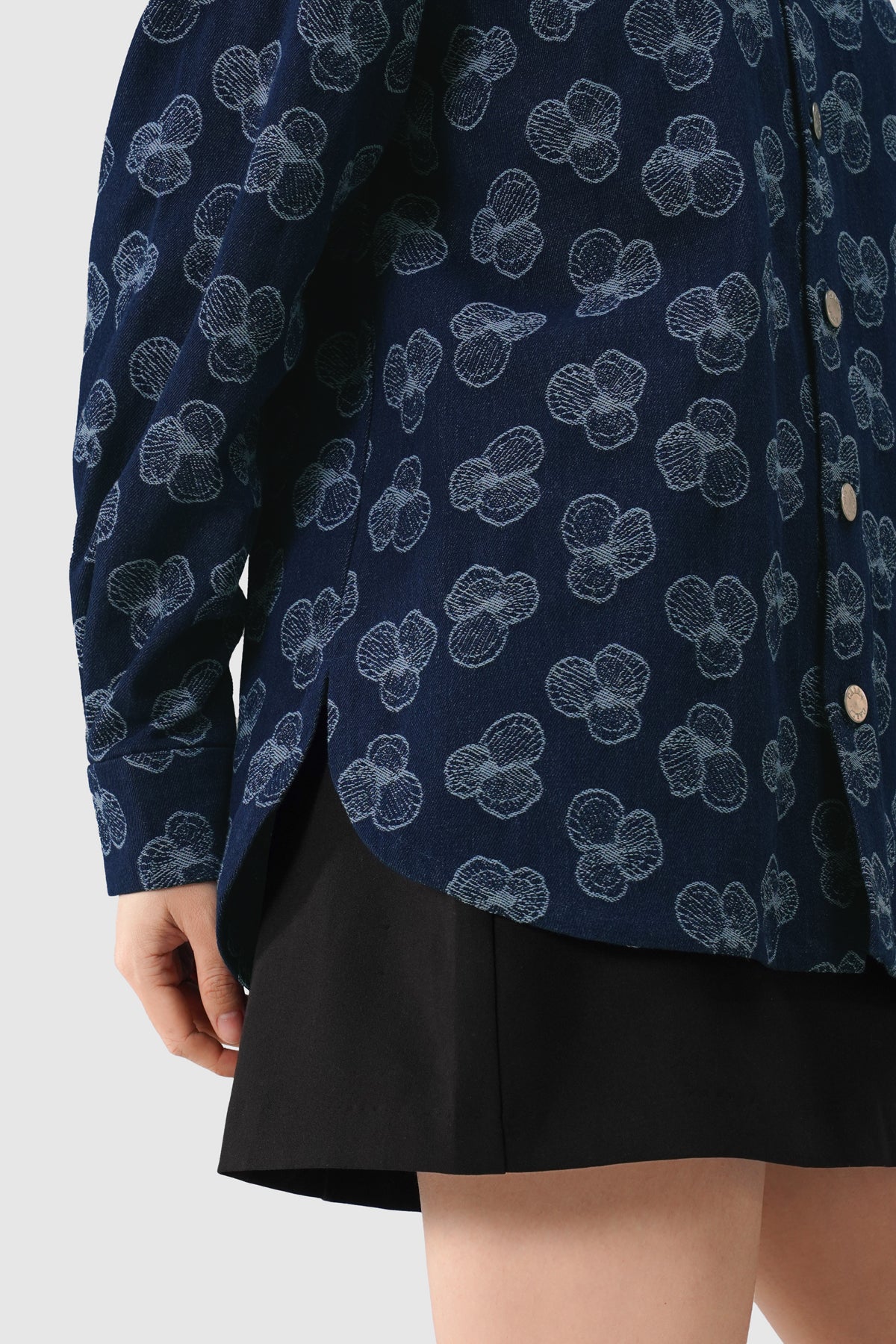Paula Long Shirt - Indigo