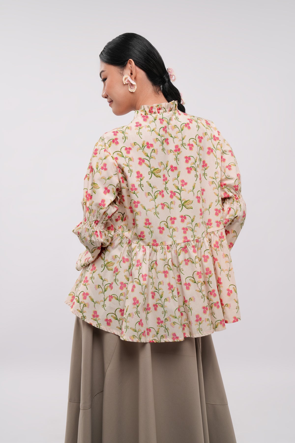 Elois Flounce Shirt - Garten