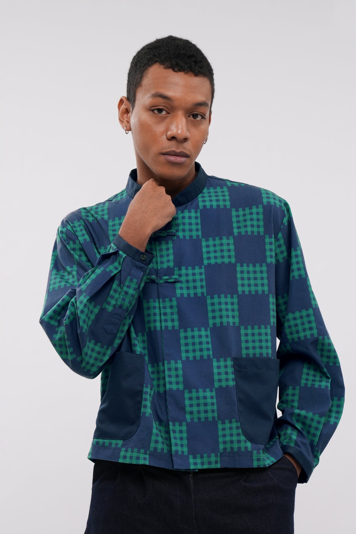 Orion Mandarin Shirt - Blume