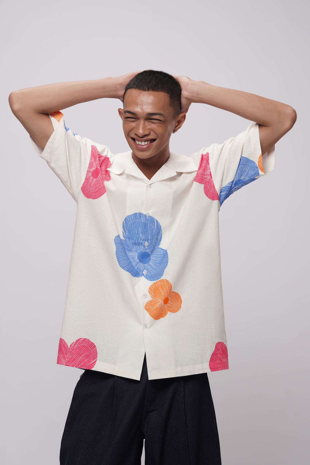 Rhea Cotton Shirt - Brighton