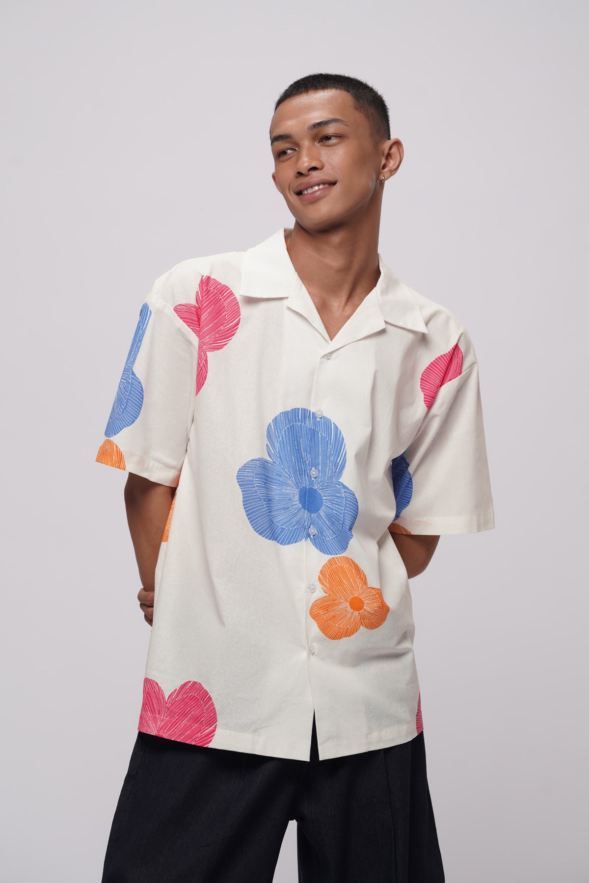 Rhea Cotton Shirt - Brighton
