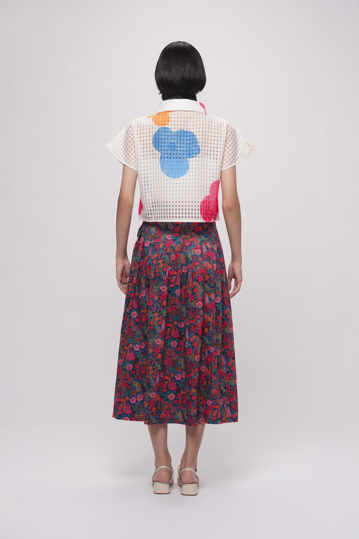 Rhea Sheer Shirt - Brighton