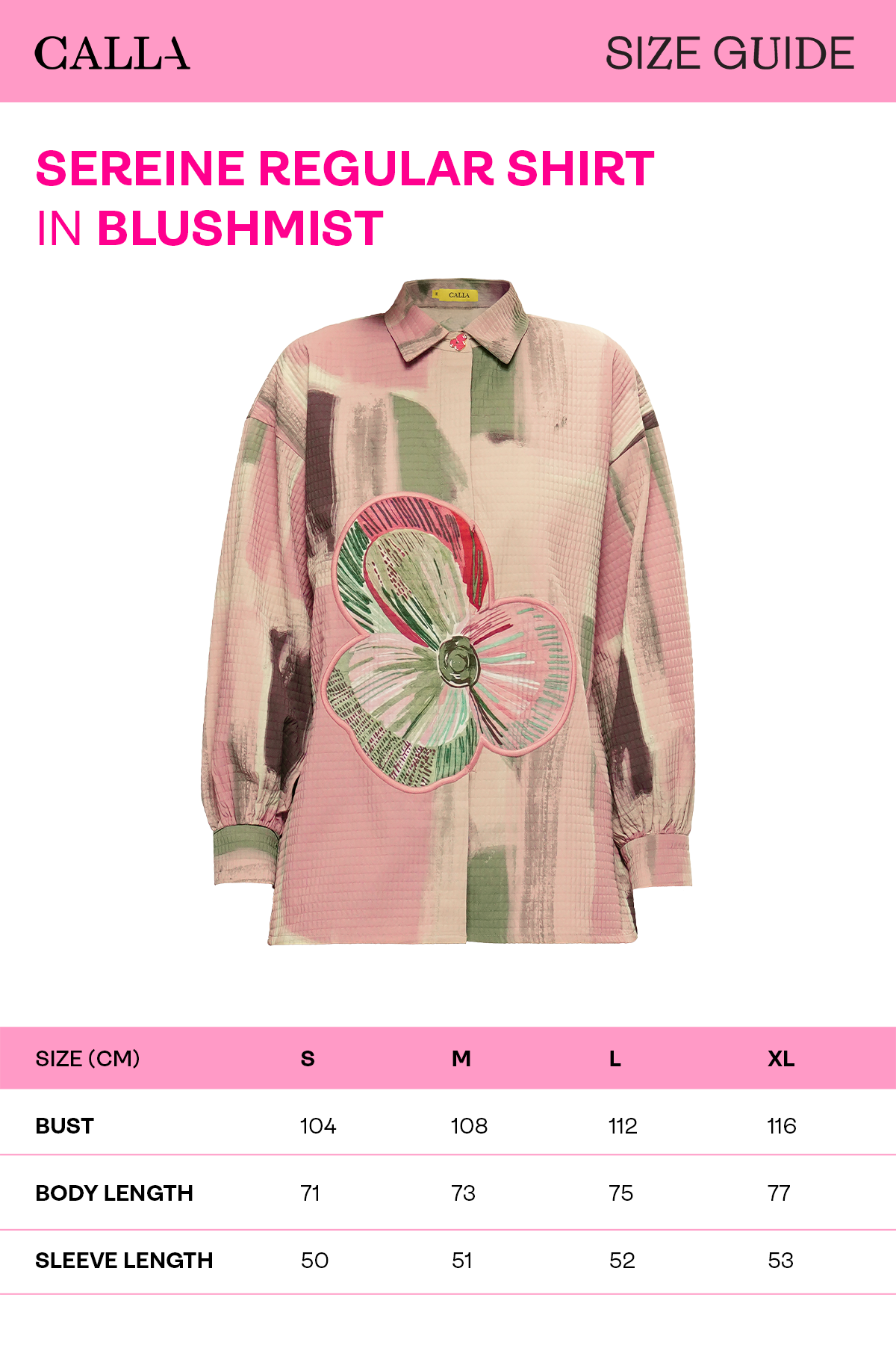 Sereine Regular Shirt - Blushmist