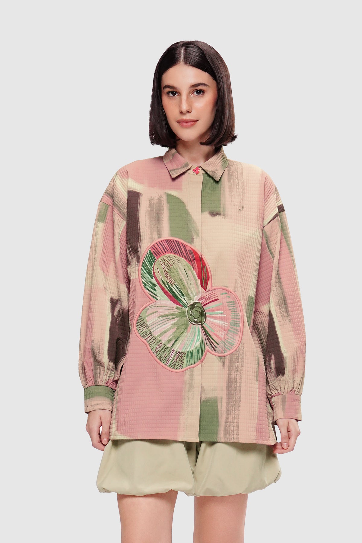 Sereine Regular Shirt - Blushmist