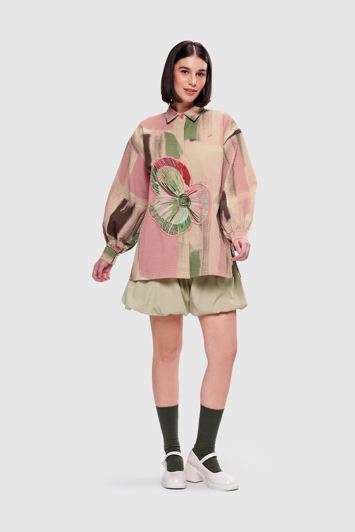 Sereine Regular Shirt - Blushmist