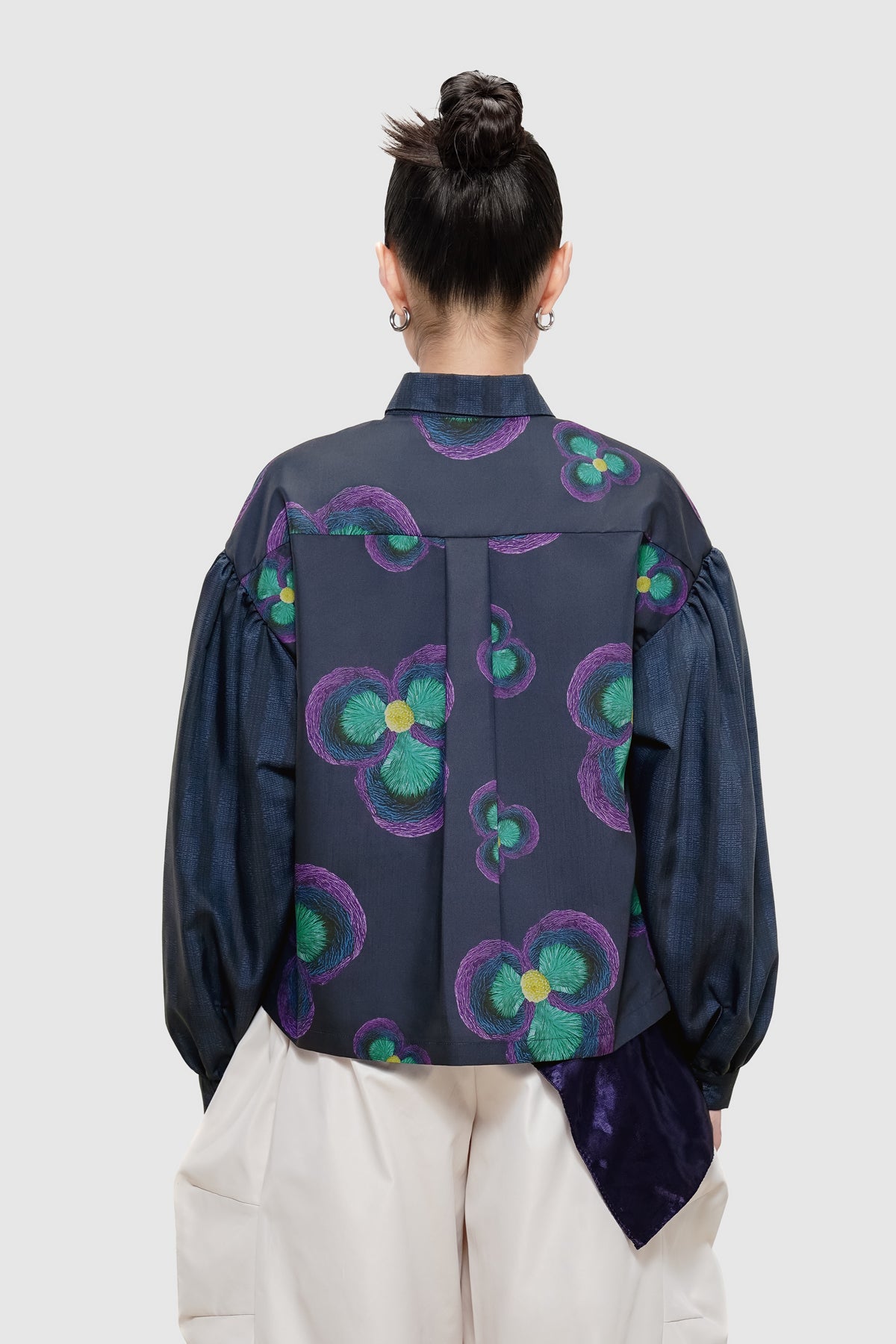 Stellar Long Puff Shirt - Nocturne