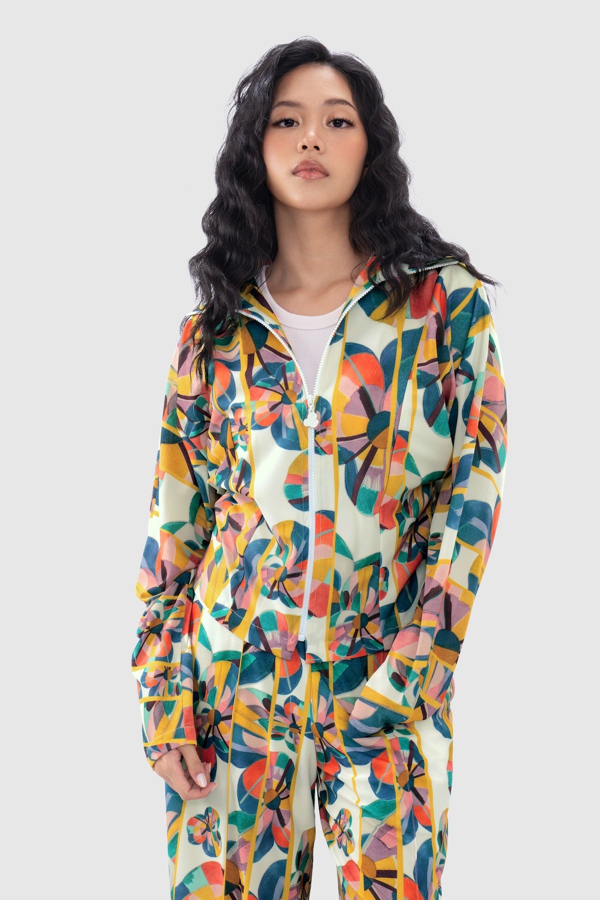 Solstice High Neck Jacket - Prism