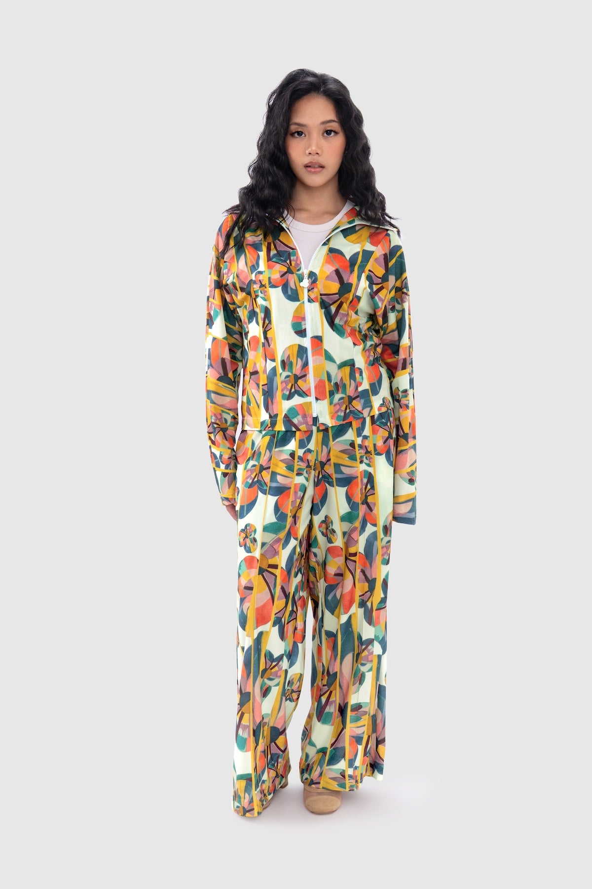 Solstice High Neck Jacket - Prism