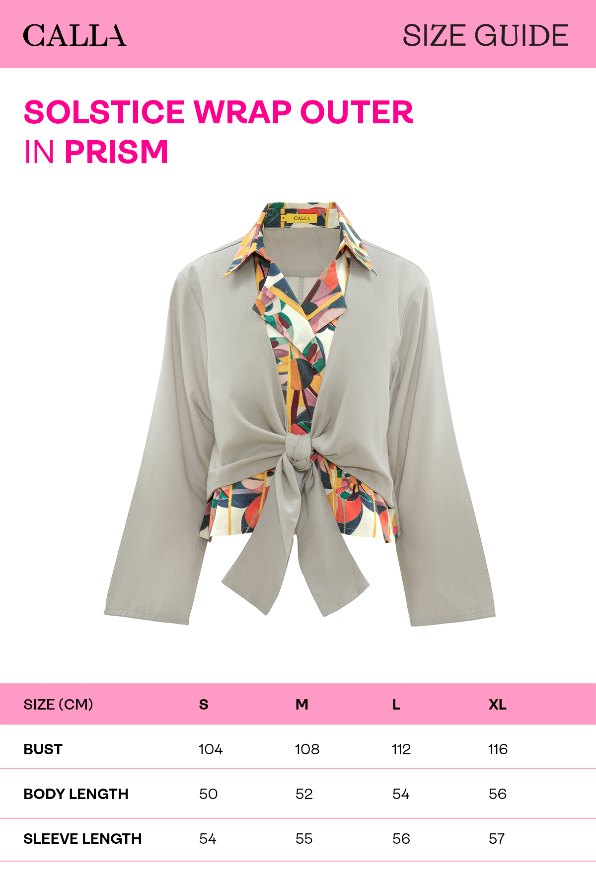 Solstice Wrap Outer - Prism