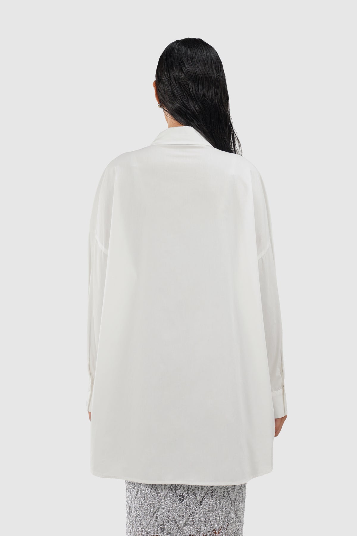 Sophie Embroidery Shirt - White