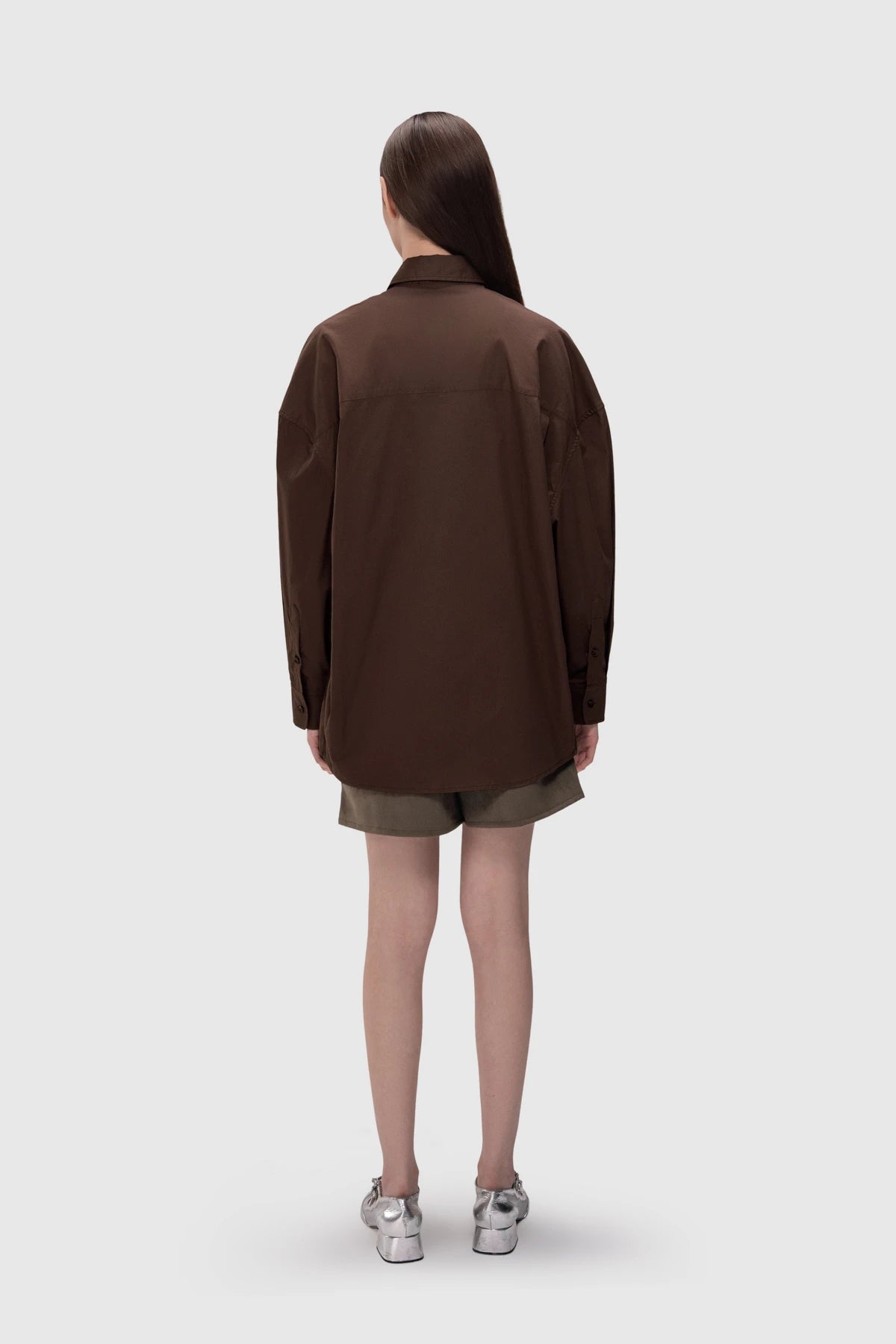 Tyla Beads Shirt - Toffee