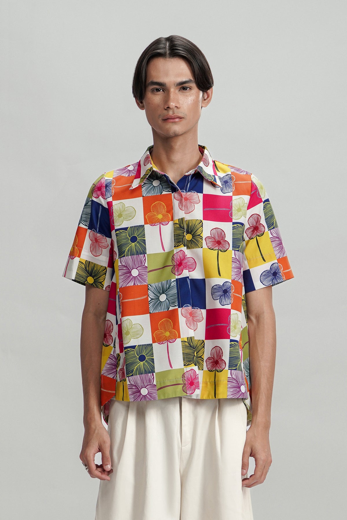 Zoe Short Shirt - Confetti